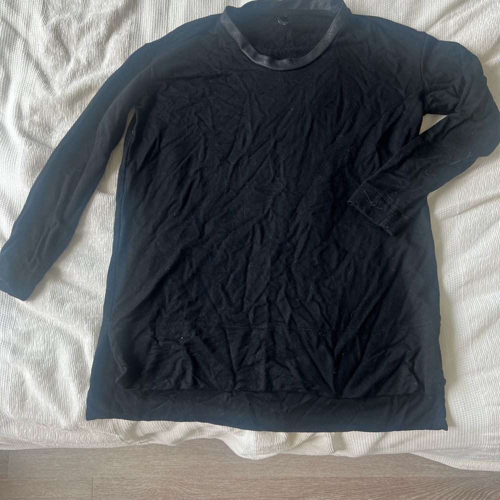 Black Long Sleeve Top